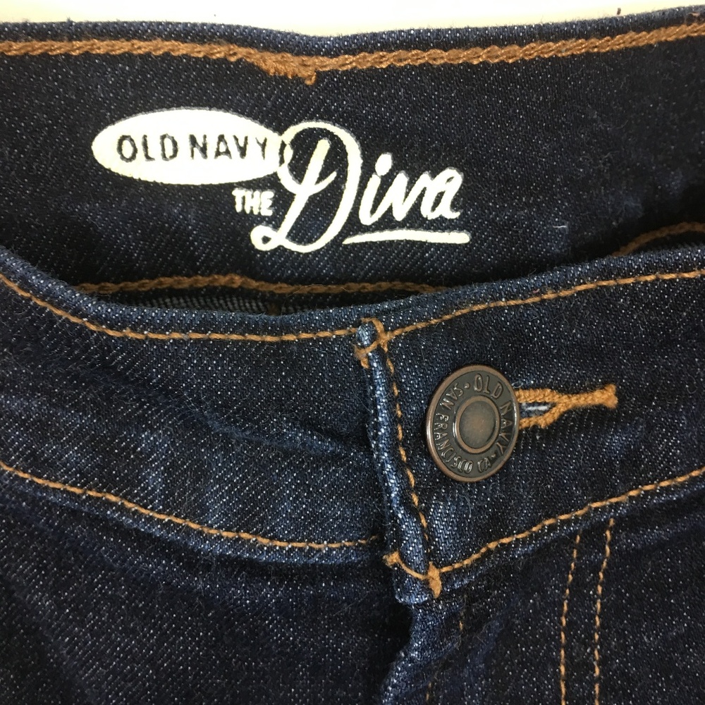 Old Navy The Diva Women's Jeans Size 8 Long - Picture 3 of 4